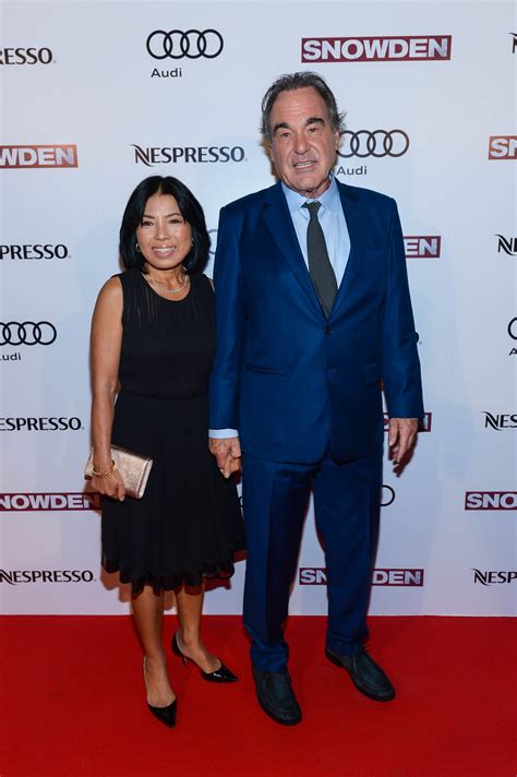 oliver stone and wife
